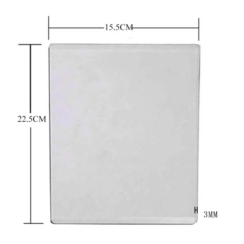 

Transparent Acrylic Plate Mat For Spacer Cut Dies Platform Replacement Adapter Cutter Cutting Die Machine C90D