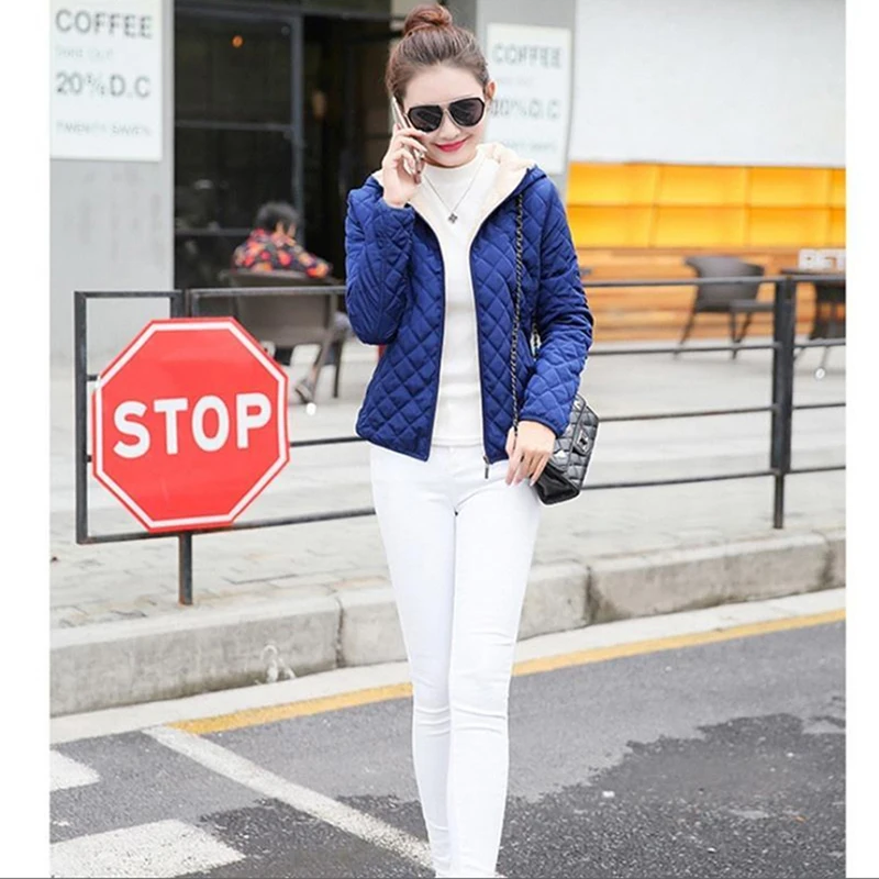 Женская зимняя Базовая куртка с капюшоном из флиса осенне Весенняя тонкая