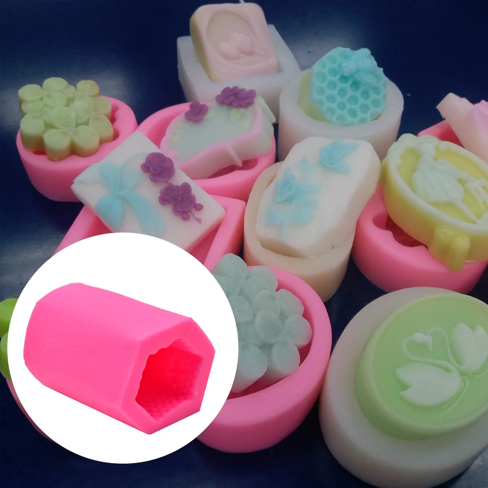 

3D Bee Honeycomb Candle Silicone Molds Beehive Mold For Homemade Beeswax Candle Soap Crayon Wax Melt Hives Candle Making Supplie
