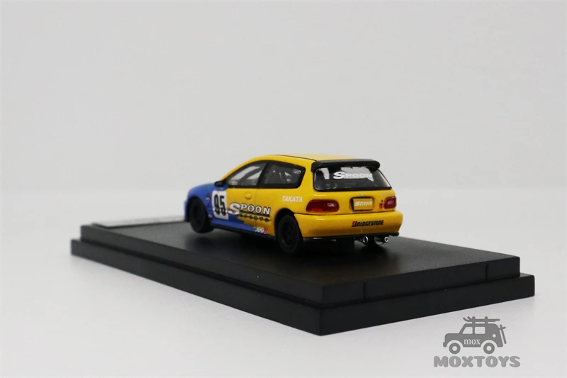 Уличное оружие 1:64 Honda Civic EG6 Ложка #95 литая модель автомобиля | Игрушки и хобби