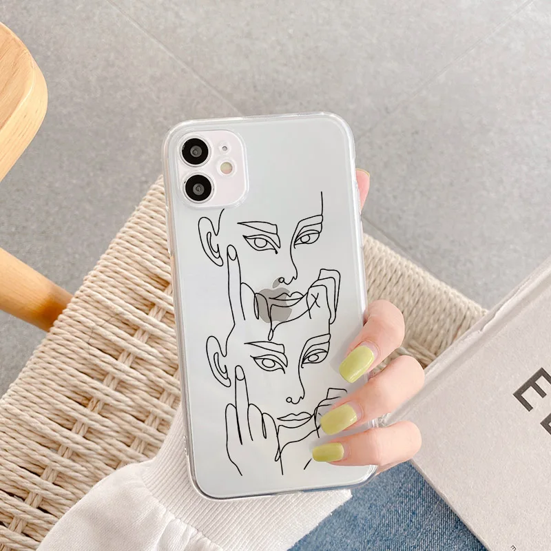 Искусство картина чехол для телефона iphone 11 Pro Max 7 8 plus X XR XS 6 s 12 мини задняя крышка SE