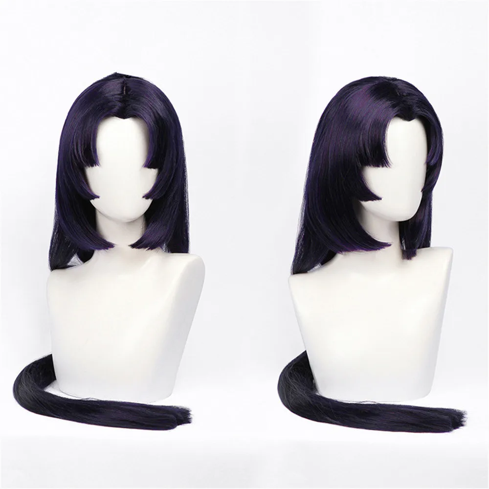 Новый парик для косплея из аниме-игры Onmyoji черные плетеные Искусственные парики