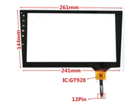 gt928 261mm241mm zp2009 101 capacitive touch digitizer for car dvd gps navigation multimedia touch screen panel glass