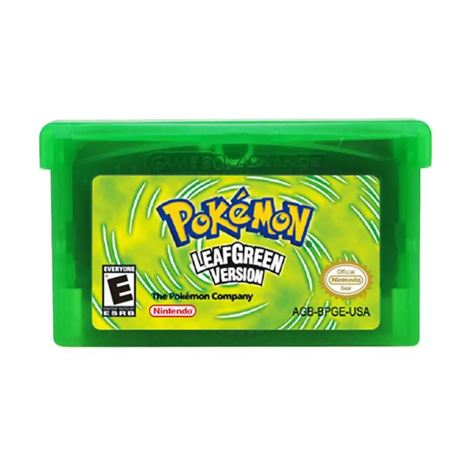 

32 Bit Video Game Cartridge Console Card Pokemon Series Emerald/Sapphire/Ruby/Leaf Green/Fire Red English Language US Version