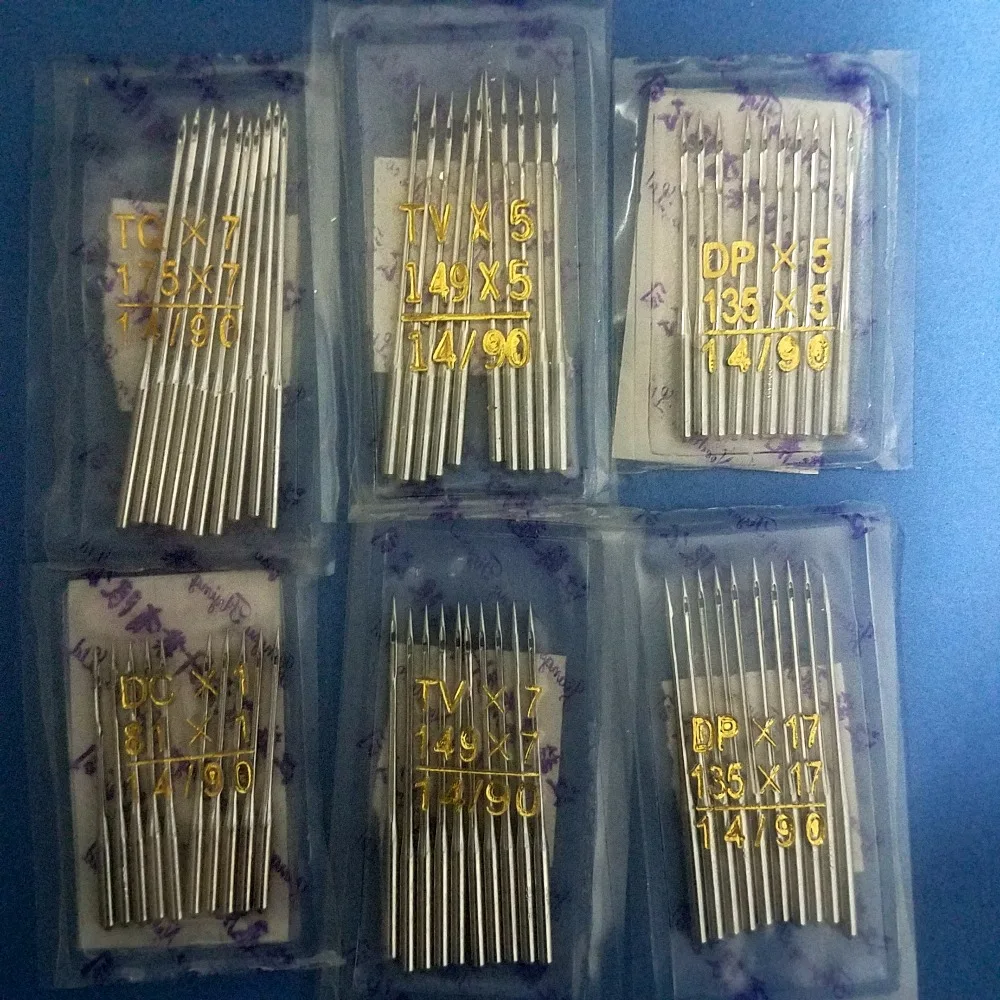 

DCX27 B27 14 / 90 INDUSTRIAL OVERLOCK SEWING Needles Needle for DURKOPP pfaff juki brother sunstar siruba jack typical singer