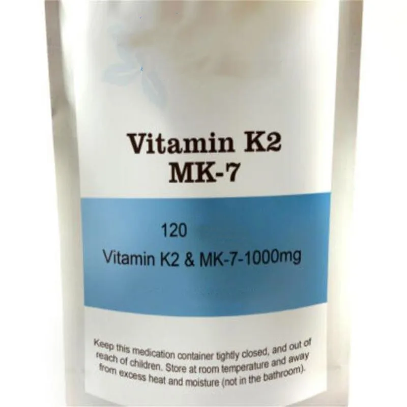 

120 шт Витамин K2 100мкг MK7, натуральный от Natto, Menaquinone высокая прочность, анти-остеопороз