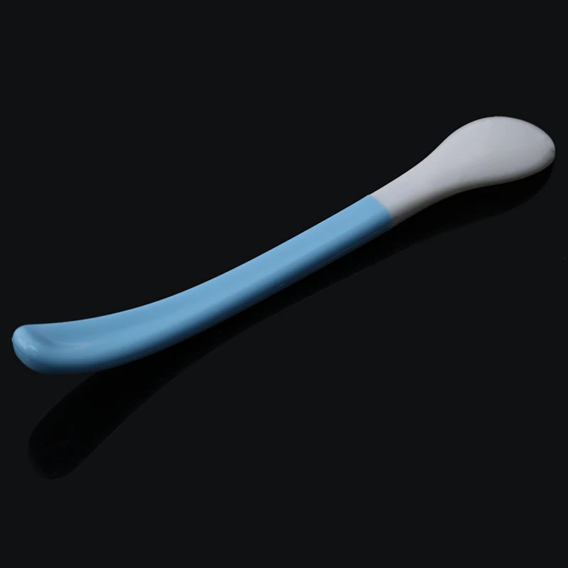 

Tableware Safety Baby Head Spoon Soft Silicone Soft Key Cutlery Flatware Set Children Silicone Colorful Tableware 2 Pcs