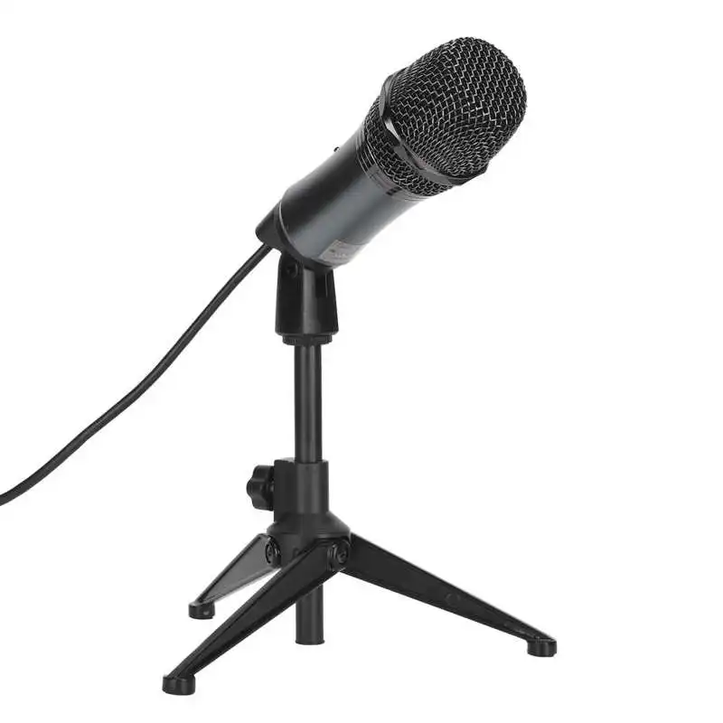 

Condenser Mike USB Microphone USB Wired Microphone Condenser Type W/Mini Tripod for Computer Laptop Live Streaming Microphone