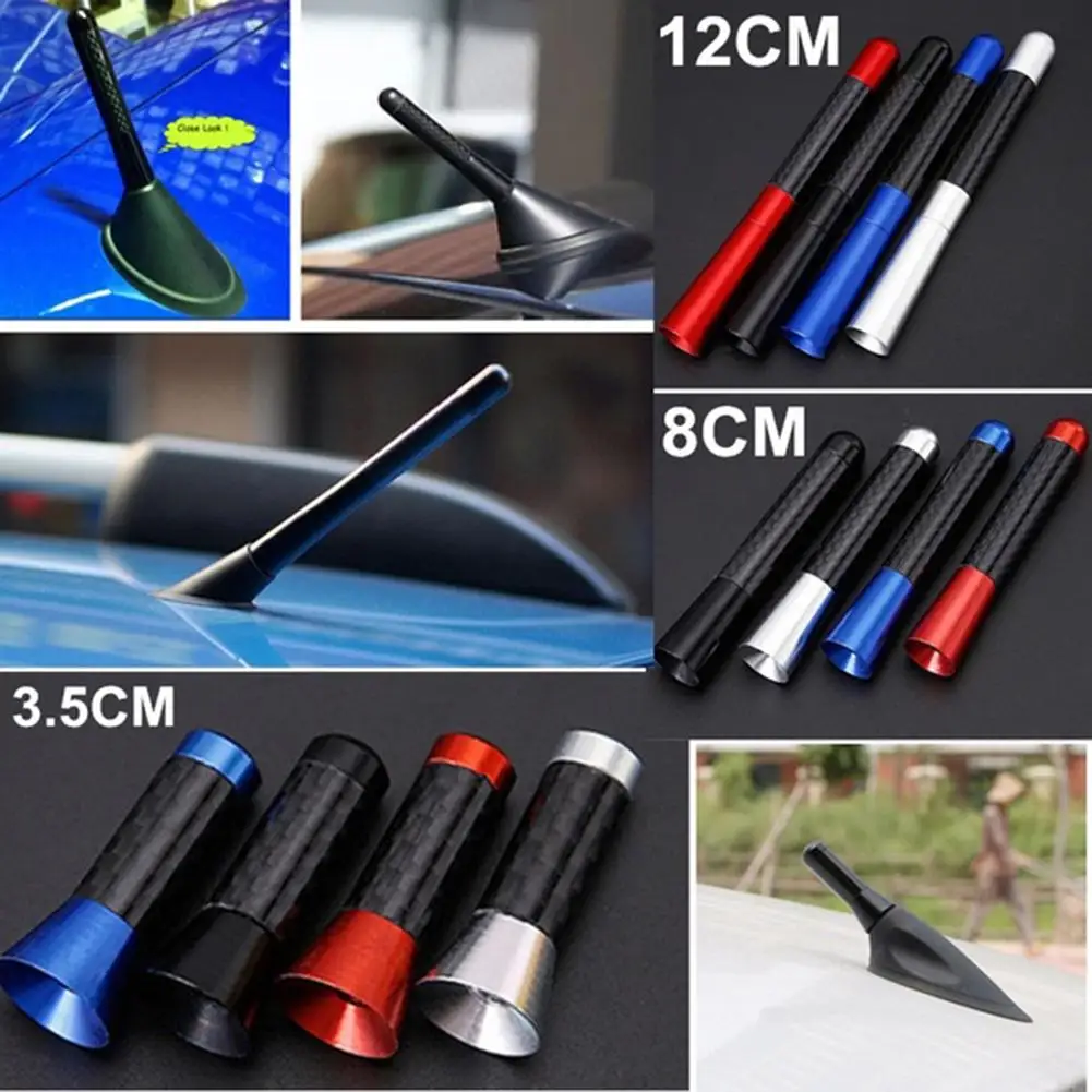 3 5 8 12 см Универсальная автомобильная короткая FM радиоприемная антенна