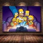 Модульный холст, картины с изображением Simpsoning HD, настенное искусство, американский мультфильм, ролевая живопись, домашний декор, Плакаты для гостиной