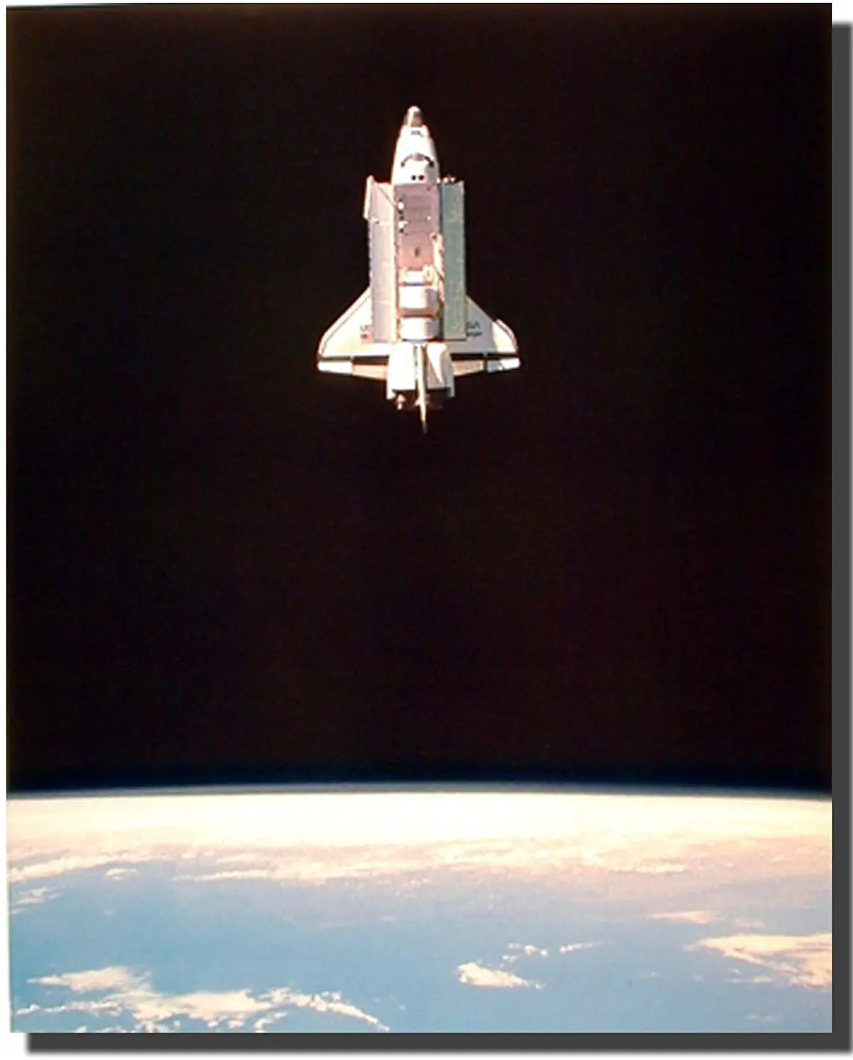 

Space Shuttle in Space N Educational Wall Decor Art Print Poster