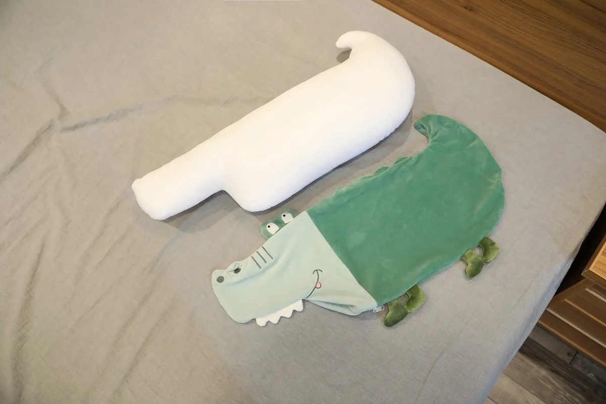 Роскошная брендовая дизайнерская подушка супер мягкая из крокодилового пуха