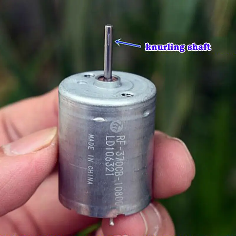 Япония MABUCHI RF-370CB-10800 драгоценный фотоэлемент DC 24 в 5000 об/мин Knurling вал для