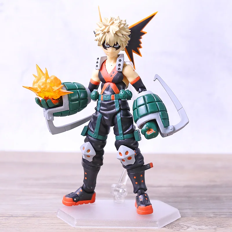 Figma 443 моя геройская академия Katsuki Bakugo ПВХ экшн-фигурка коллекционная игрушка |