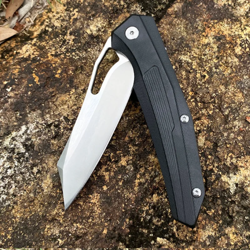 Складной нож KESIWO KS075A D2 клинок с рукояткой G10 Карманный для охоты лагеря выживания