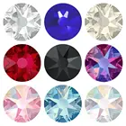 YANRUO 2088 SS30 6,4 мм Горячая фиксациябез горячей фиксации Стразы Кристалл с плоской задней стороной Камни все для шитья украшения одежды