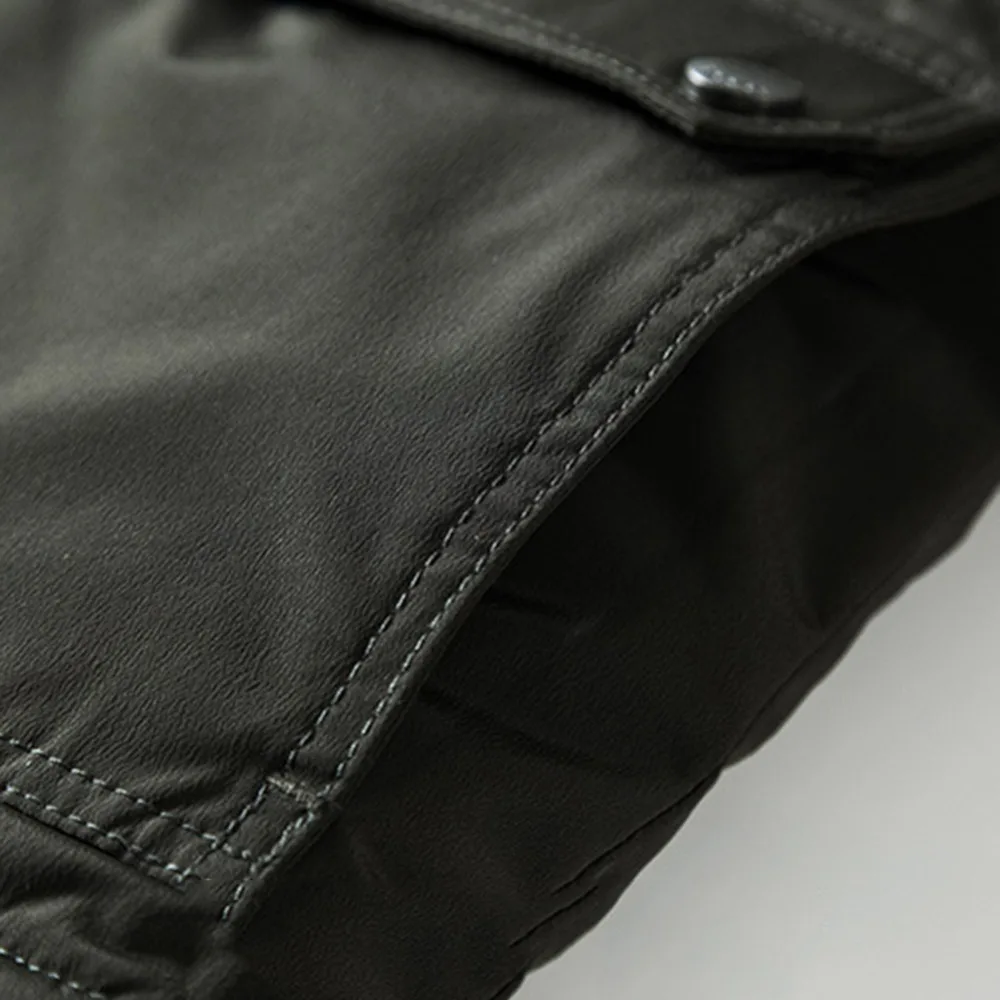 Dr.Qiiwi Men Cotton Clothes Heated Jacket Middle-Aged Casual Heated Coat For Autumn Winter Thermal Clothing