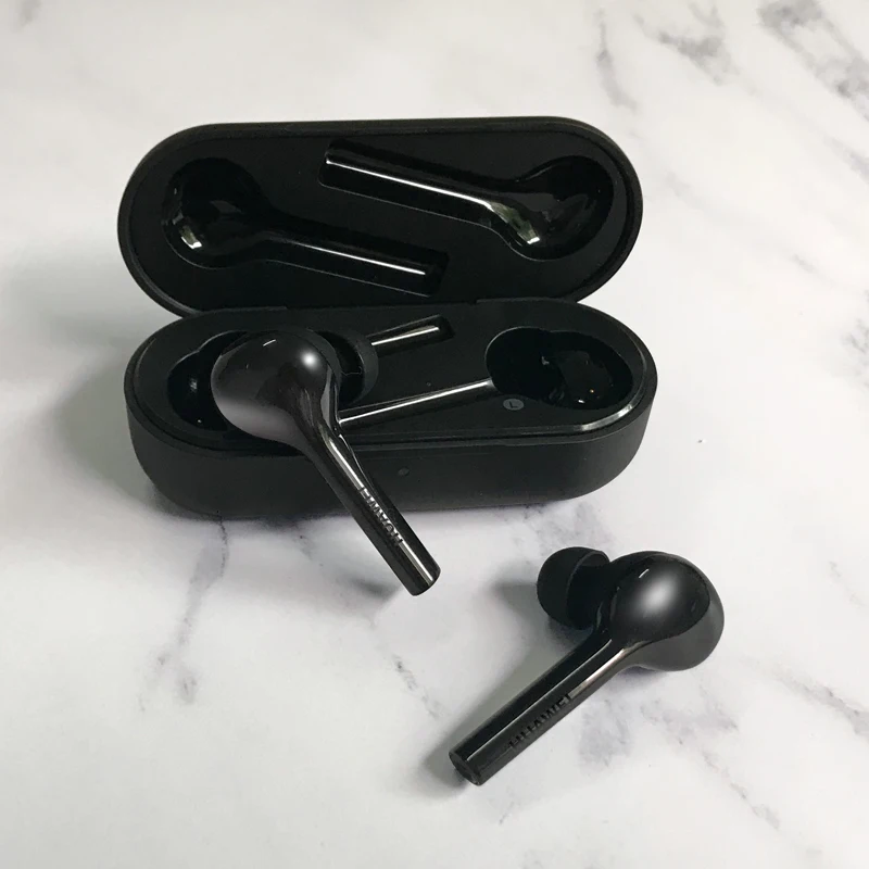 Новинка 2018 оригинальные беспроводные Bluetooth наушники HUAWEI FreeBuds с микрофоном