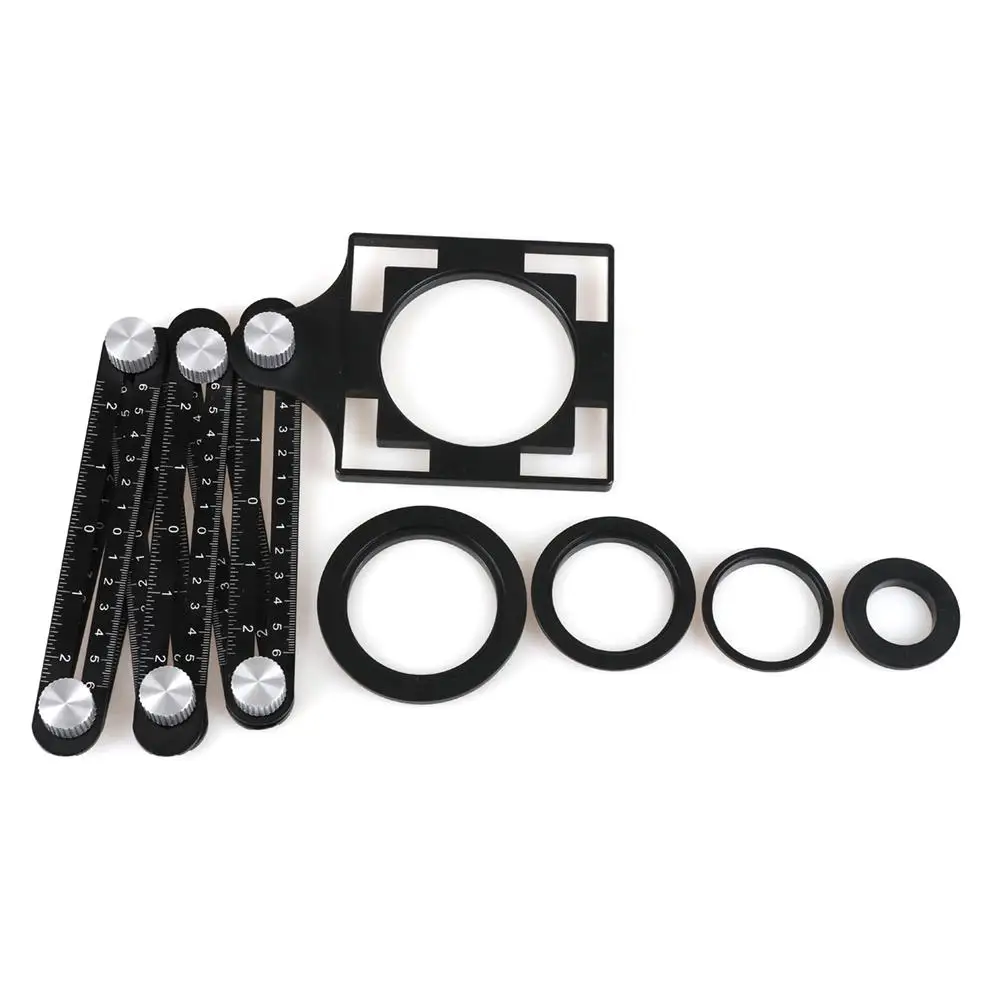 6 складных линейки измерительный инструмент угловая линейка многошаблонный с