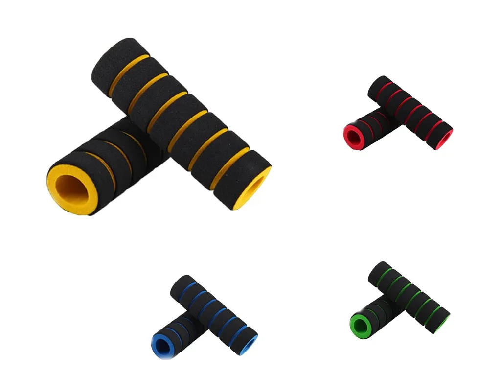 Новинка 1 пара противоскользящая мягкая губчатая ручка для горного велосипеда