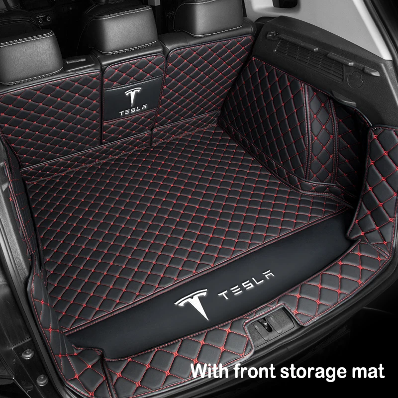 2016-2021Tesla модель 3 /Y полное окружение Набор ковриков для багажника автомобиля TPE XPE