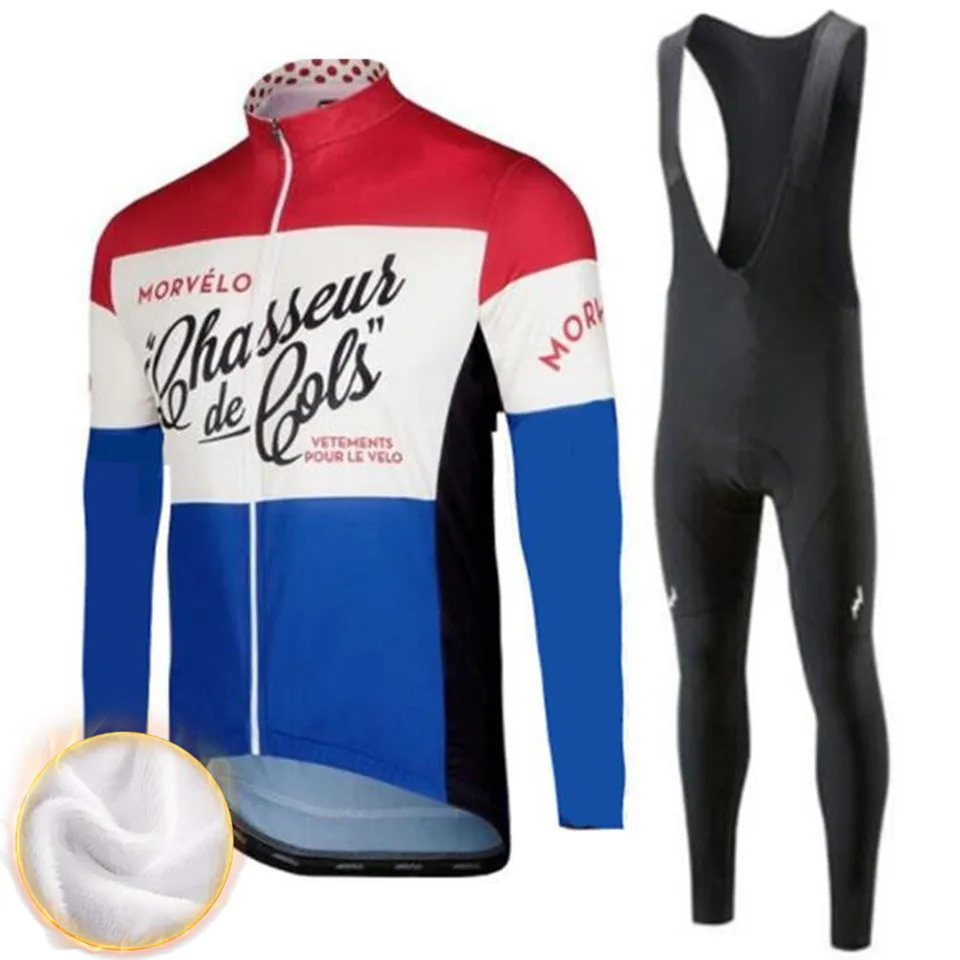 Fleece long sleeve Mavic Pro Team зимний длинный рукав Джерси костюм велосипедиста MTB Одежда форма Горячая шерсть кофта для велоспорта Ropa Ciclismo - Цвет: Fleece long sleeve