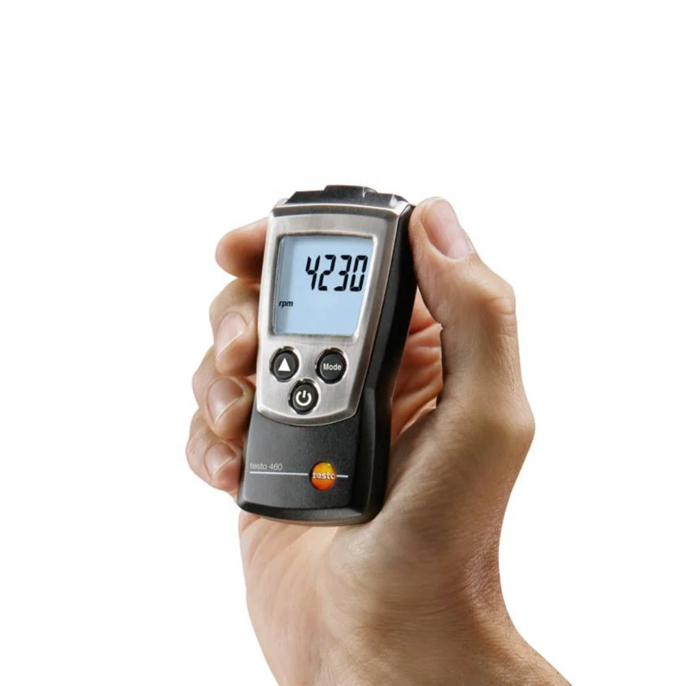 Цифровой оптический Бесконтактный тахометр testo 460 заказ-Nr. 0560 0460 от 100 до 29999 об/мин