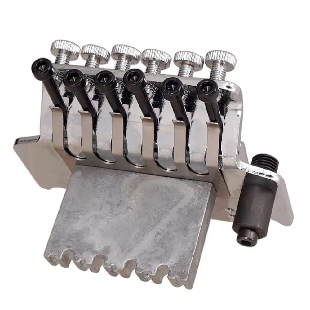 

Practical Double Locking Tremolo System Bridge Electric Guitar Parts Instrument Accessory