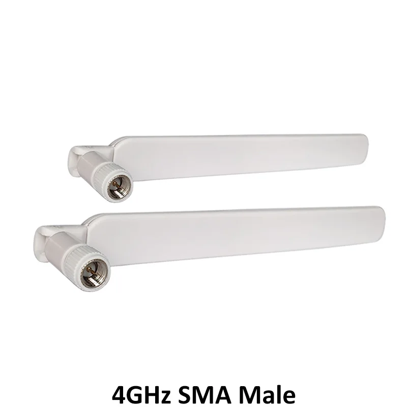 Grandwisdom 5pcs 3G 4G lte antenna 5dbi SMA Male Connector Plug antenne router external repeater wireless modem antene high gain