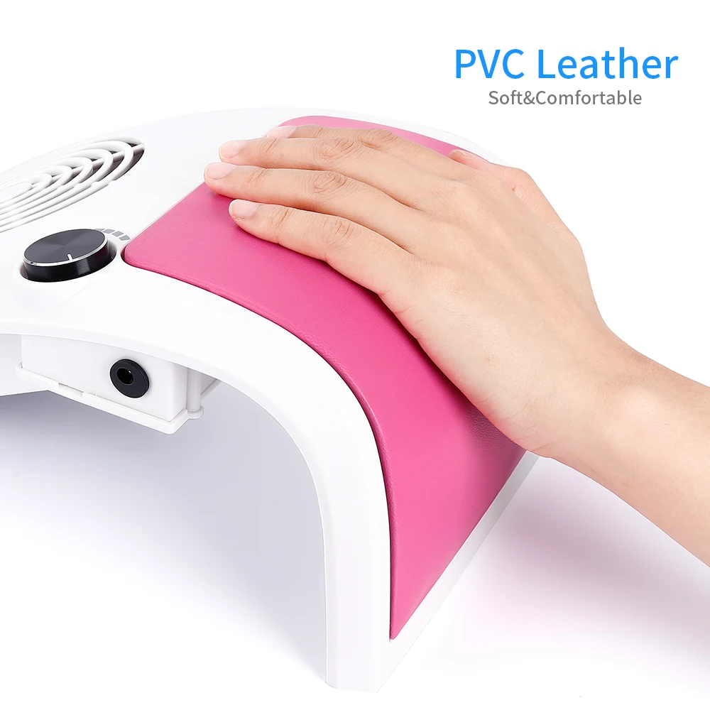 60 Вт всасывание пыли для ногтей сильный регулируемый скоростной коллектор