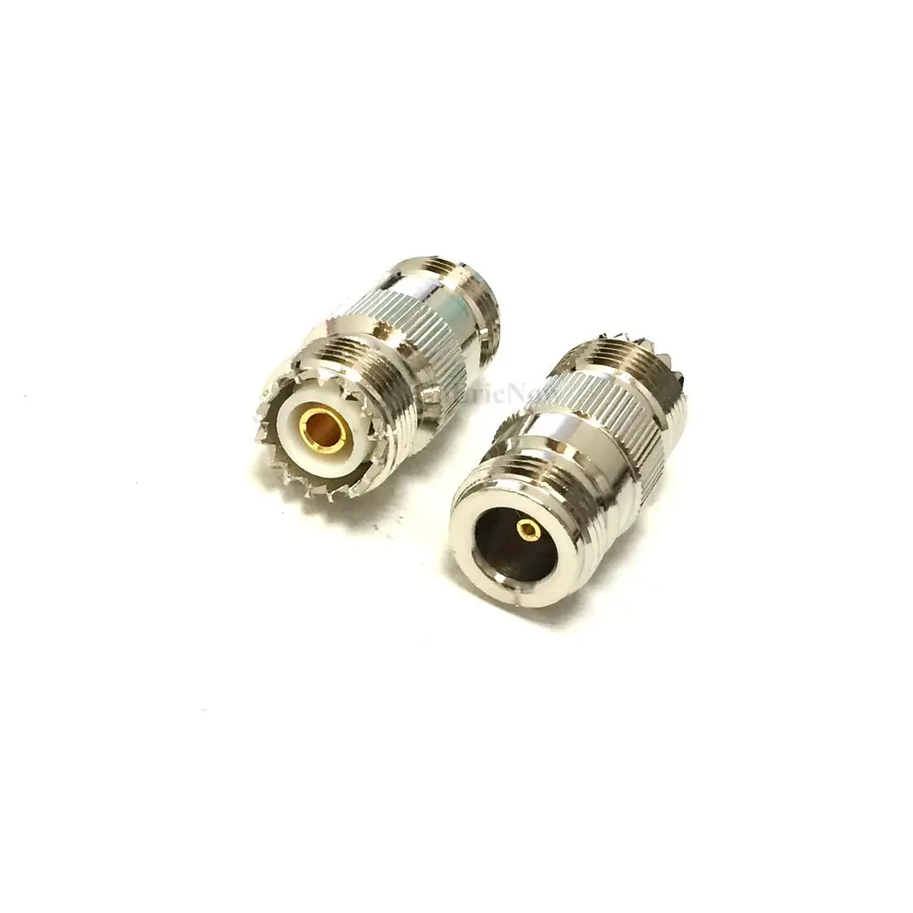 10 шт. радиочастотный разъем 50ohm разъем Jack N UHF SO239 внутренняя резьба/N штыревой в м штекер UHF RF коаксиальный адаптер конвертер