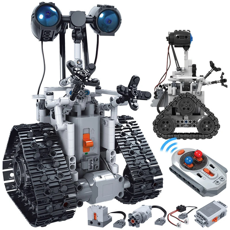 Конструктор MOC Technic Robot развивающий конструктор с дистанционным управлением для