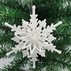 Новогодняя 3D подвеска в виде снежинки, украшение для новогодней и рождественской вечеринки, украшение в виде снежинки для рождественской елки, сделай сам, Рождество
