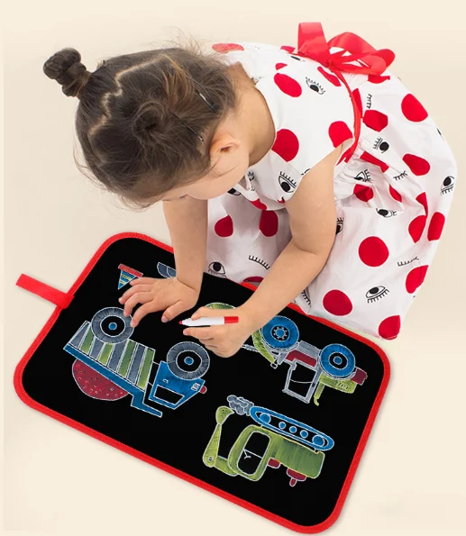 1 шт. доска для рисования динозавр инженерный автомобиль бесплатно граффити Вода