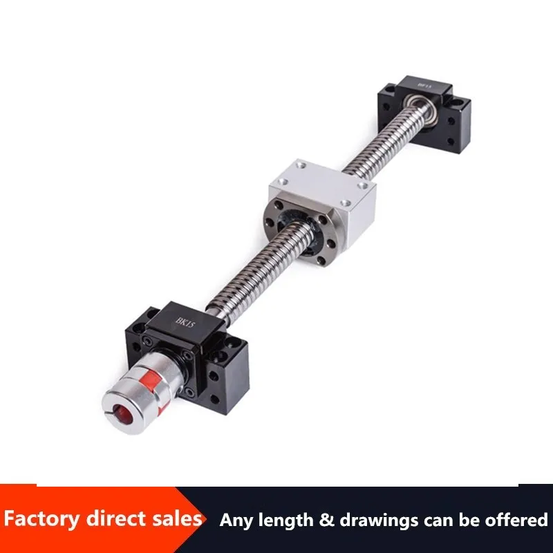 Быстрая доставка шаровой винт набор 2010 с гайкой + Поддержка BKBF15/ EKEF15/FKFF15 гайка