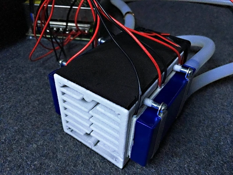 Полупроводниковый Холодильный чип 12V Портативный охлаждающий кондиционер небольшой мини Diy система охлаждения Кондиционер