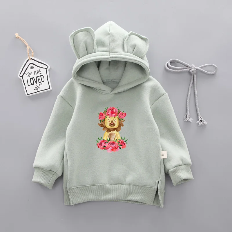 Симпатичные нашивки сделай сам с Львом теплопередающая виниловая наклейка для