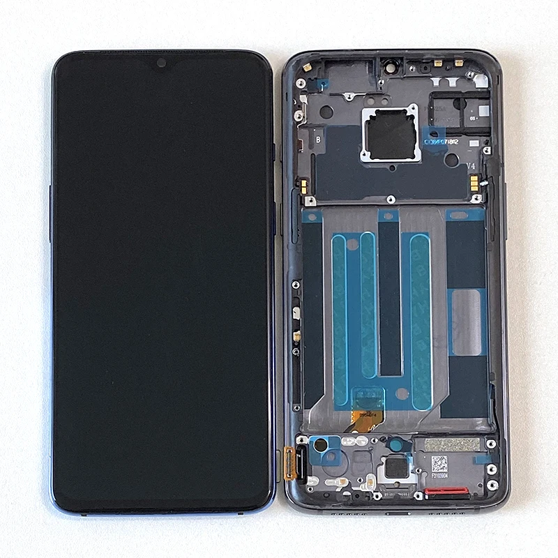 6 41 &quotОригинальный ЖК экран Supor приглушенный M &amp Sen для OnePlus 7 + сенсорная панель