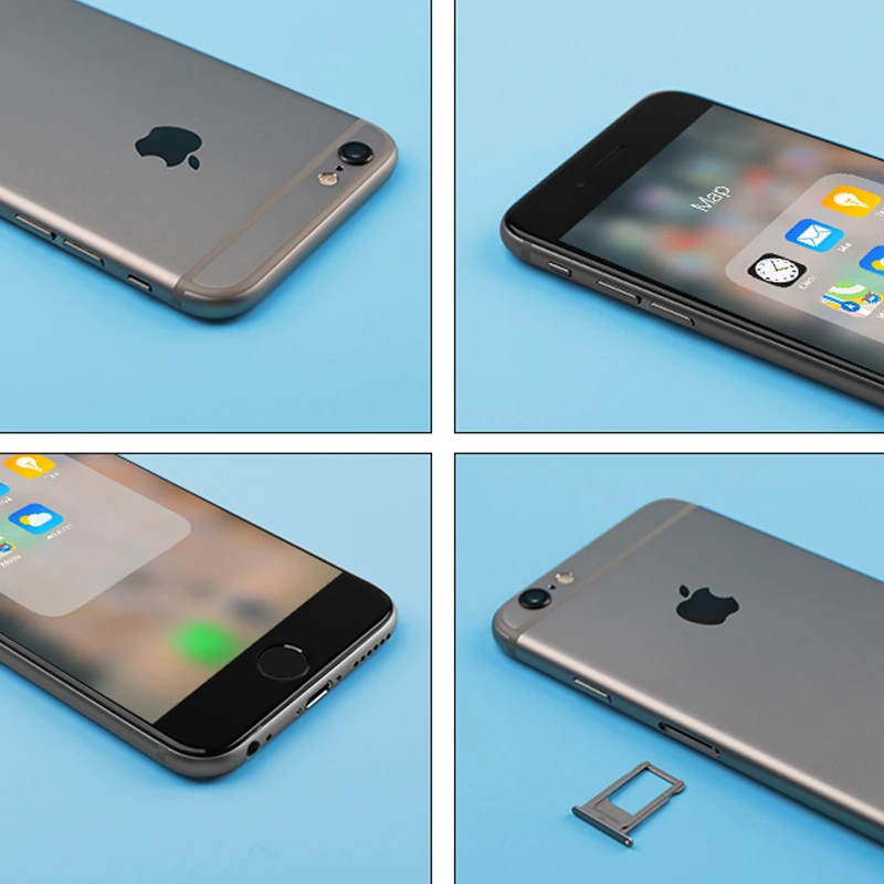 Apple iPhone 6s и Plus оригинальный iOS 4G LTE 2 Гб ОЗУ 12 МП два ядра A9 сканер отпечатка пальца