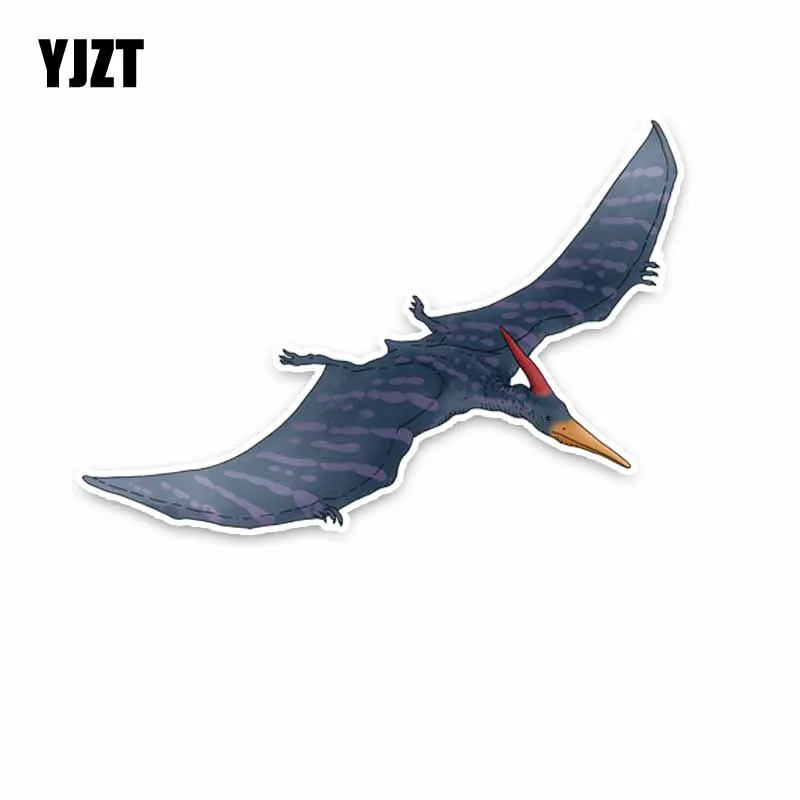 

YJZT 16.5CM*7CM For Animal Gliding Pterosaur PVC Car Sticker Decals C29-0683