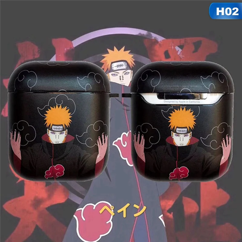 

Japan Anime Earphone Case For Apple Airpods 1/2 Silicone Wireless Bluetooth Protector Cute 3D Cartoon AirPods Headphone Cover