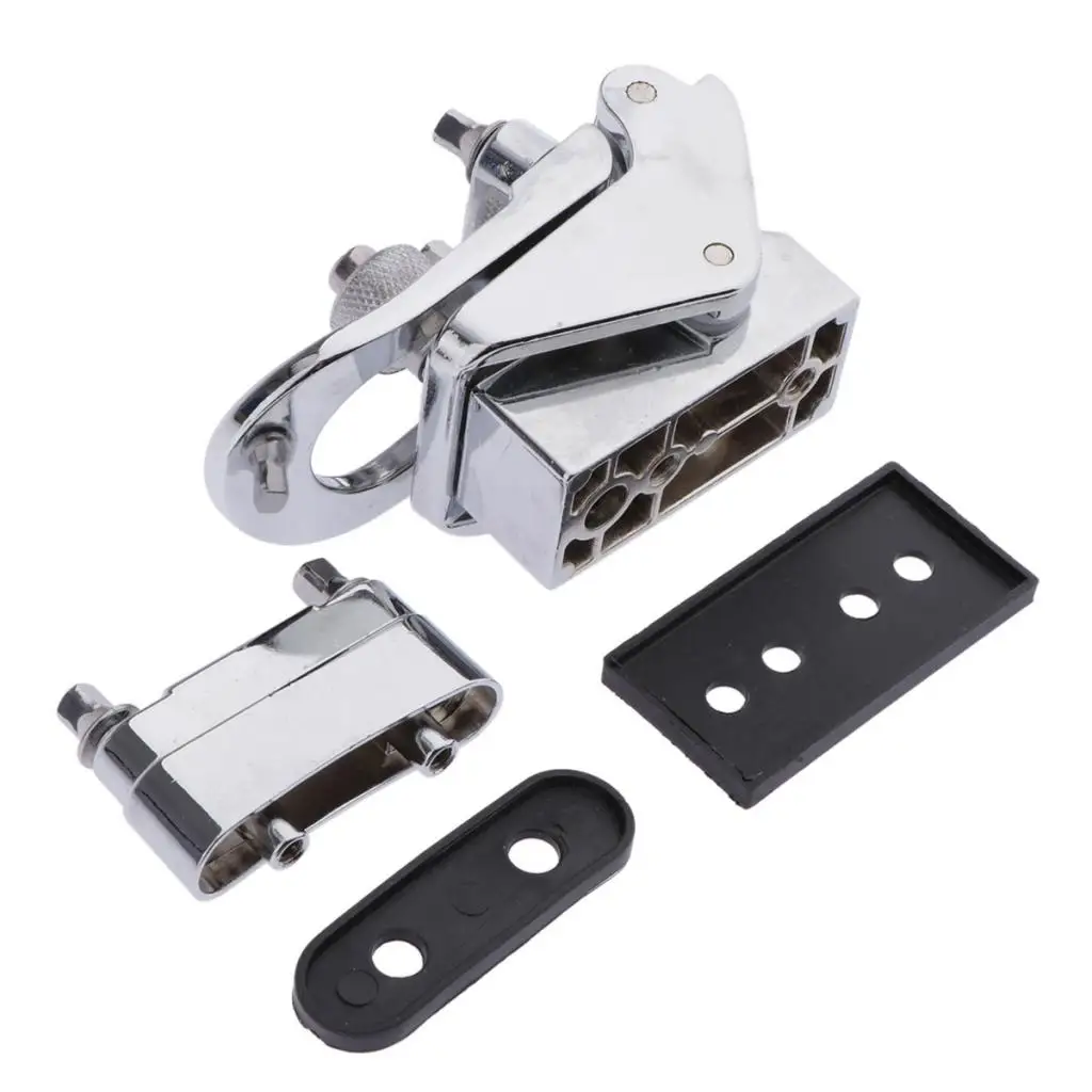 Chrome Snare Drum Throw Off / Strainer w/ Butt Plate Replacement Part Small | Parts &amp Accessories