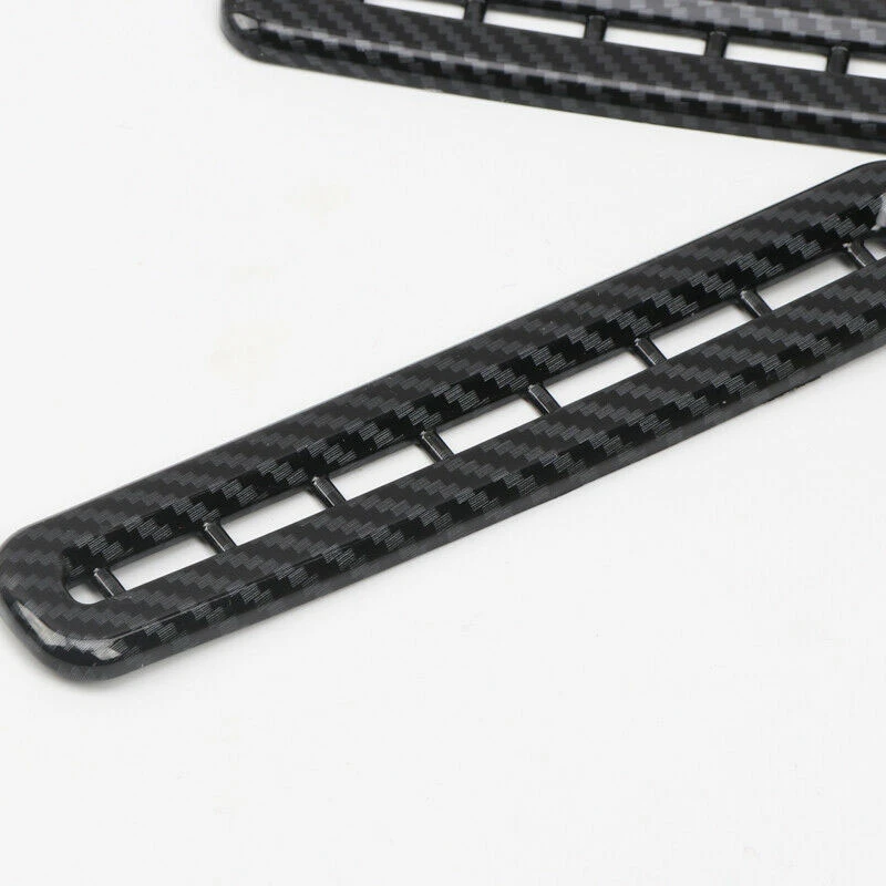 

3 Pcs Car Accessories: 2 Pcs Inner Door Air Vent Outlet Cover & 1 Pcs Dashboard Meter Display Frame Cover