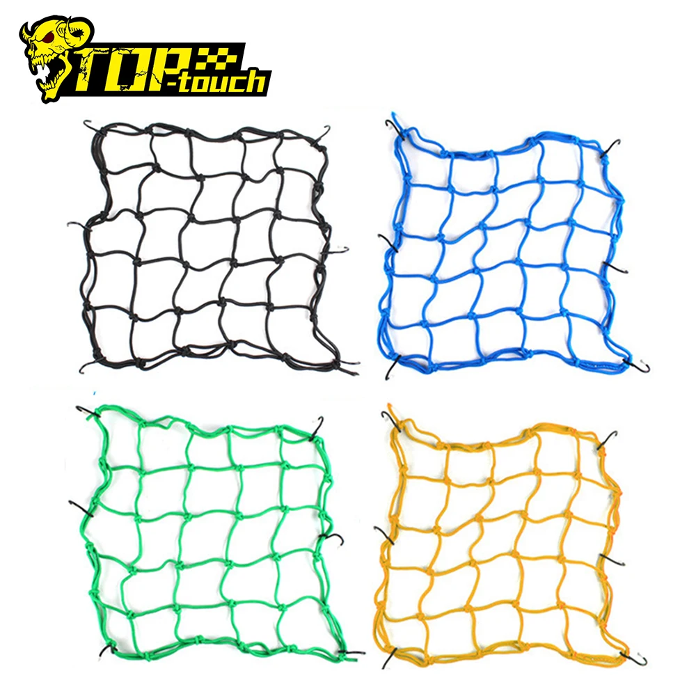 HEROBIKER 6 крючков для мотоцикла удерживающий топливный бак сетка багажная шлем