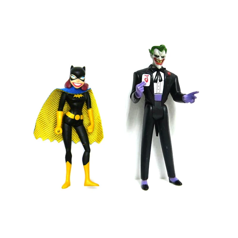 Экшн фигурка DCU JLU Joker & Bat girl 4 75 дюйма Набор фигурок игрушечная кукла|Игровые