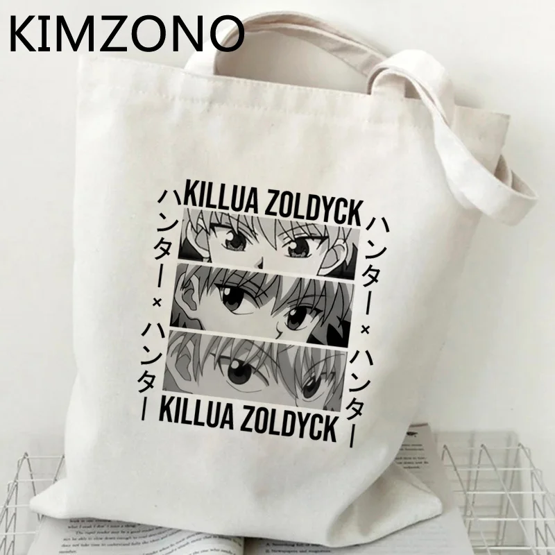 

Hunter x Hunter сумка для покупок bolsa bolsas de tela сумка для продуктов bag string bolsas ecologicas net boodschappentas custom