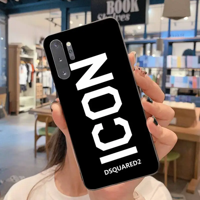 

Maple leaf DSQUARED2 DSQ2 ICON Designer Phone Case For Samsung Galaxy Note20 ultra 7 8 9 10 Plus lite J7 J8 Plus Samsung M21 M30