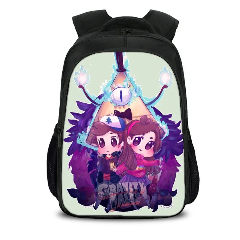 Рюкзак Gravity Falls с мультяшным принтом школьные ранцы повседневная сумка на плечо
