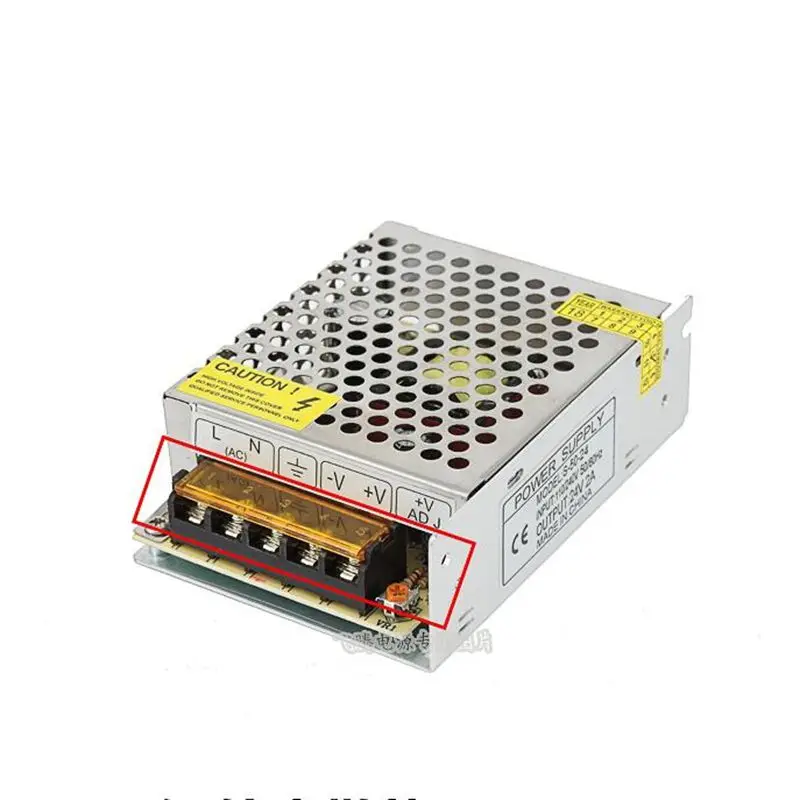 24V2A импульсный источник питания 220V трансформатор 24V DC 24V50W Промышленный контроль программируемый источник питания S-50-24
