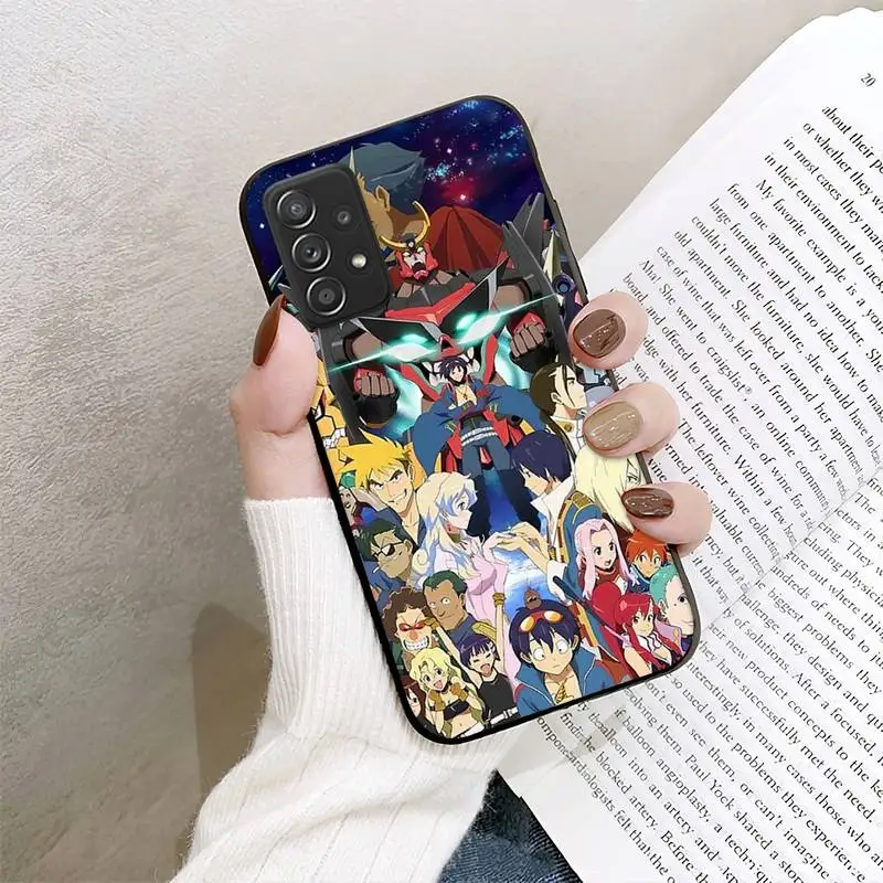 Чехол для телефона с аниме Tengen Toppa Gurren-Lagann Samsung Galaxy S10 S20 S21 Note10 20Plus Ultra Shell | Мобильные
